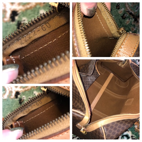 Céline AUTHENTIC Vintage Macadam M14 Weekender Travel Boston Duffle Bag - Picture 16 of 16